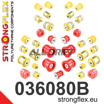036080B: Full suspension polyurethane bush kit - BMW F07 (09-17) 5 GT xDrive