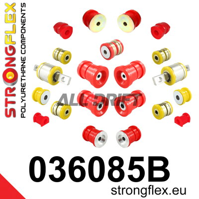 036085B: Full suspension polyurethane bush kit