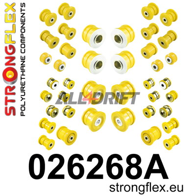 026268A: Full suspension polyurethane bush kit SPORT