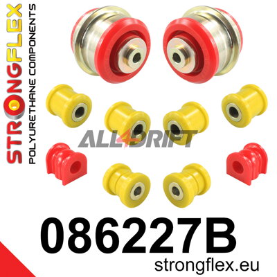 086227B: Rear suspension bush kit