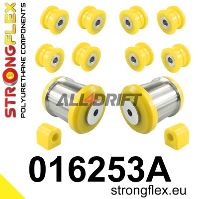 016253A: Rear suspension bush kit SPORT