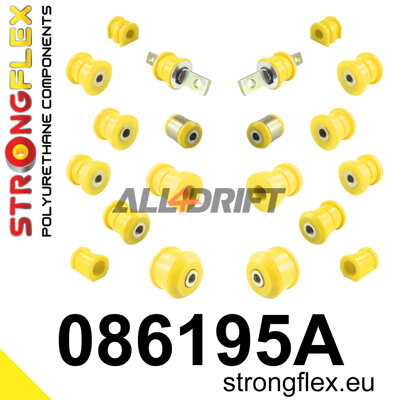 086195A: Full suspension bush kit SPORT - Acura RSX (01-06) DC5