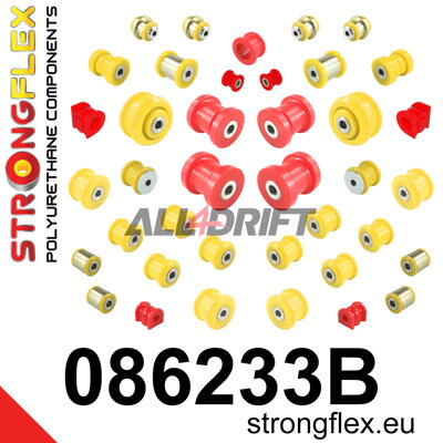 086233B: Full suspension bush kit - Acura III (03-08) UA6 / UA7