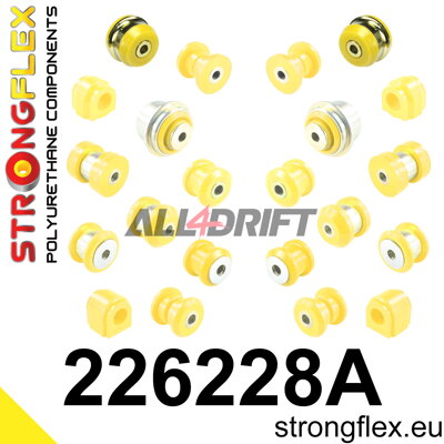 226228A: Full suspension bush kit SPORT - Audi 8V FWD (multilink)