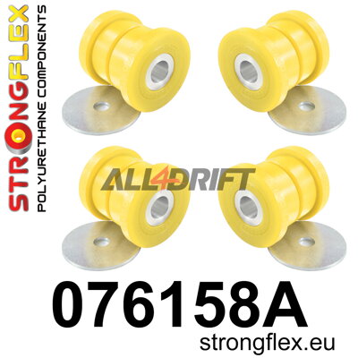076158A: Rear subframe bush kit SPORT