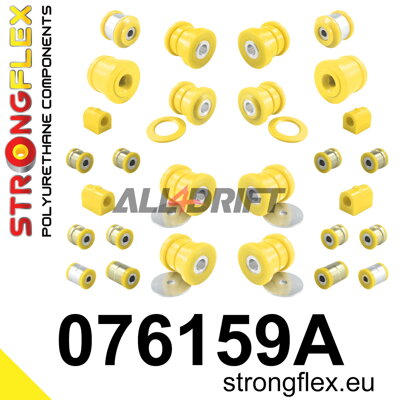 076159A: Full suspension bush kit SPORT
