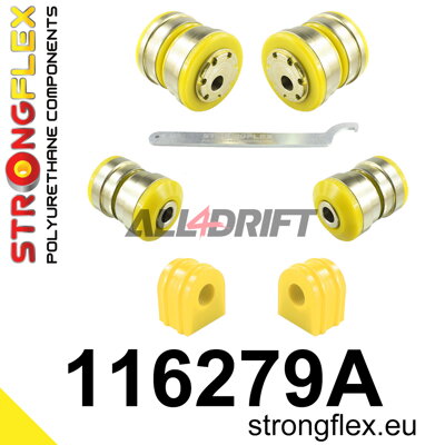 116279A: Front suspension bush kit SPORT