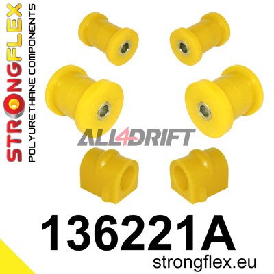 136221A: Front suspension bush kit SPORT