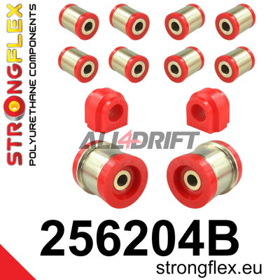 256204B: Rear suspension bush kit from 05/2003
