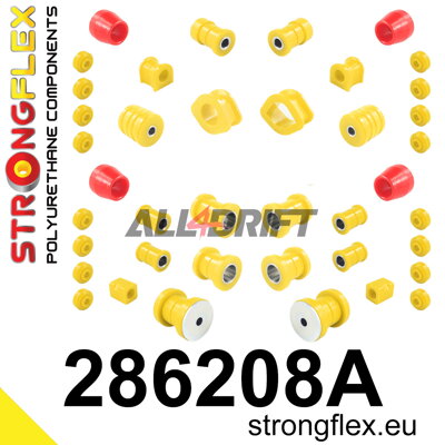 286208A: Full suspension bush kit SPORT