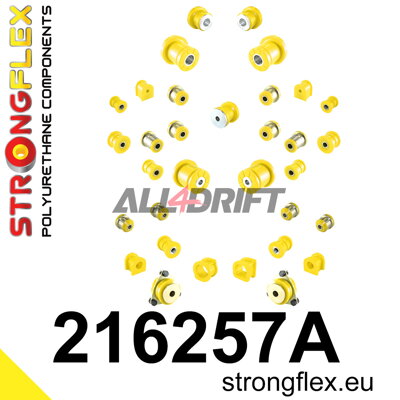 216257A: Full suspension bush kit SPORT