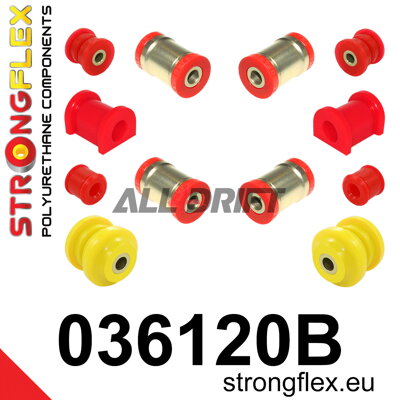 036120B: Rear suspension bush kit - BMW Z1 (89-91) E30/Z