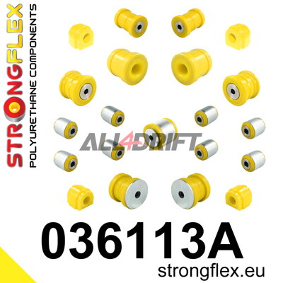 036113A: Full suspension polyurethane bush kit SPORT
