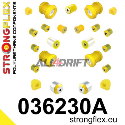 036230A: Full suspension bush kit SPORT - BMW E82 (11-12) M1 Coupe
