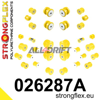 026287A: Full suspension polyurethane bush kit SPORT