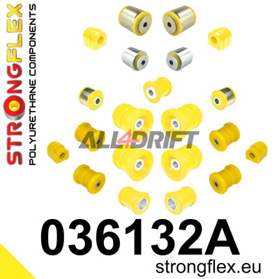 036132A: Full suspension polyurethane bush kit SPORT - BMW Z8 (99-03) E52