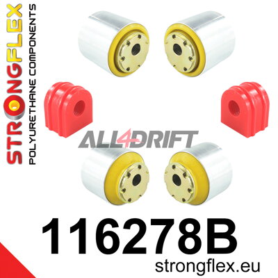 116278B: Front suspension bush kit