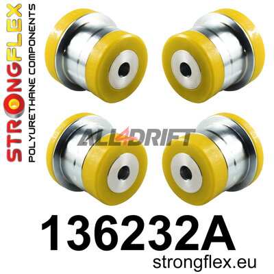 136232A: Rear subframe bush kit SPORT - Opel / Vauxhall B (95-02)