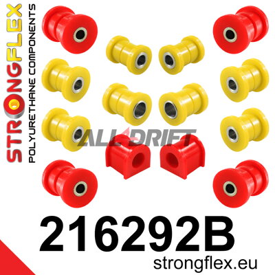 216292B: Rear suspension bush kit