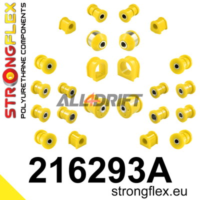 216293A: Full suspension bush kit SPORT