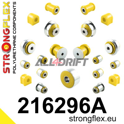 216296A: Full suspension bush kit SPORT