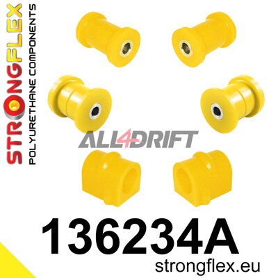 136234A: Front suspension bush kit SPORT