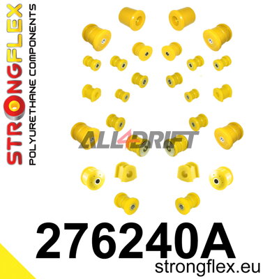 276240A: Full suspension bush kit SPORT