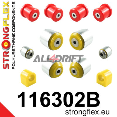 116302B: Front suspension bush kit