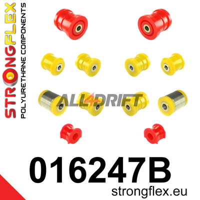 016247B: Rear suspension bush kit