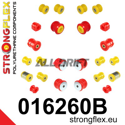 016260B: Full suspension polyurethane bush kit - Alfa Romeo 159 (05-11) type 939
