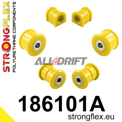 186101A: Front suspension bush kit SPORT
