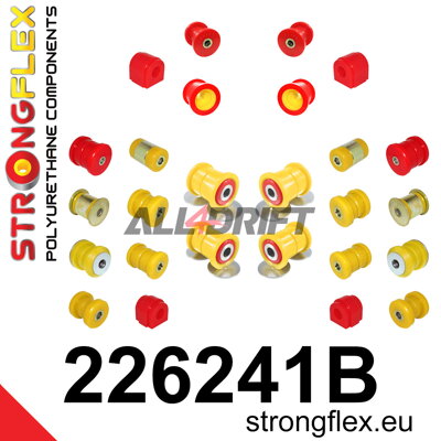 226241B: Full suspension polyurethane bush kit