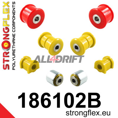 186102B: Rear suspension bush kit