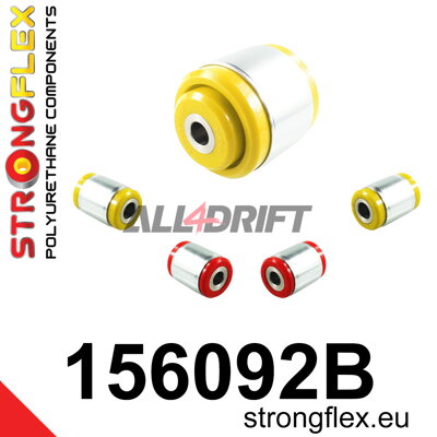 156092B: Rear beam bushing kit
