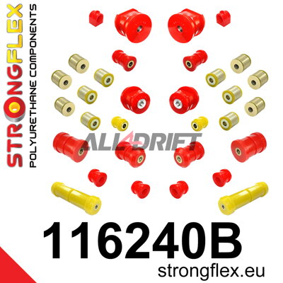 116240B: Full suspension bush kit