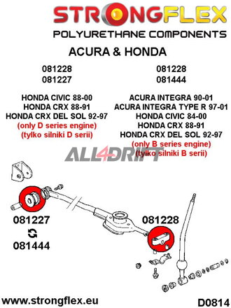 081228B: Shift lever extension mounting