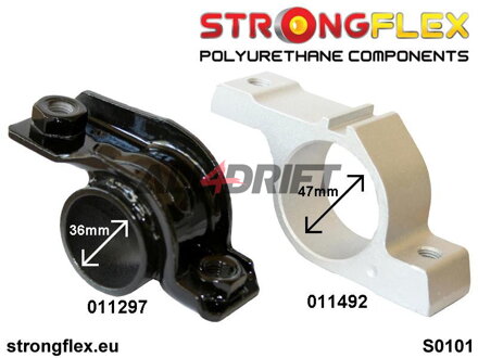 011492B: Front lower wishbone rear bush