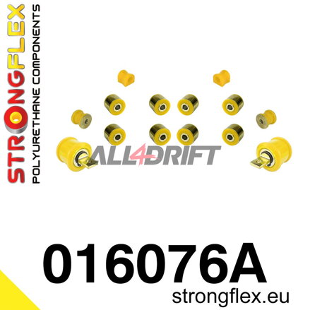 016076A: Rear suspension bush kit SPORT - Alfa Romeo 147 (00-10) type 937