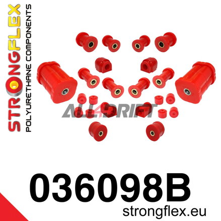 036098B: Full suspension polyurethane bush kit