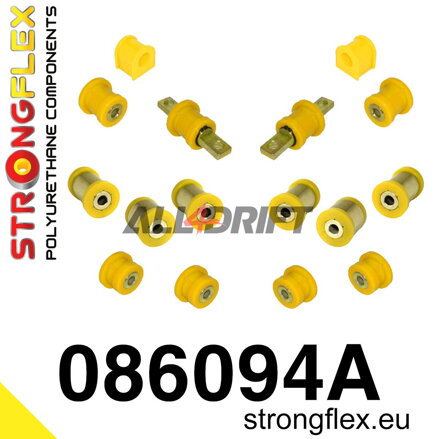 086094A: Rear suspension bush kit no rear trailing arm mount bush SPORT