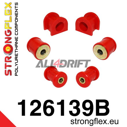 126139B: Front suspension bush kit