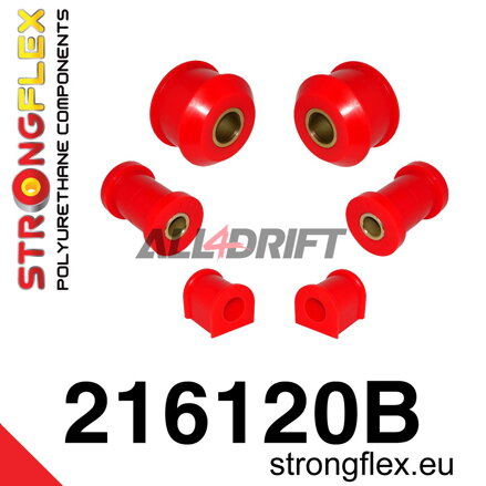 216120B: Front suspension polyurethane bush kit