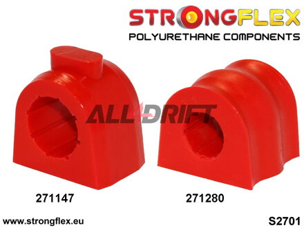276077A: Front and rear suspension bush kit SPORT