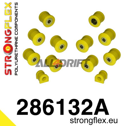 286132A: Rear suspension bush kit SPORT
