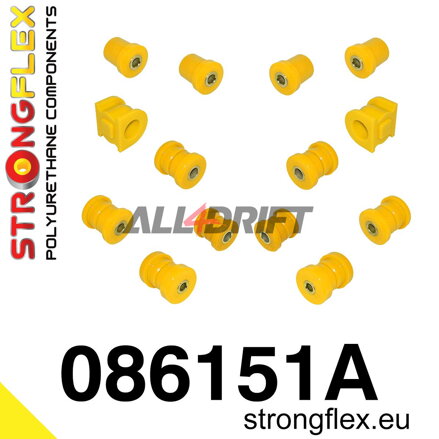 086151A: Rear suspension bush kit AP1 SPORT