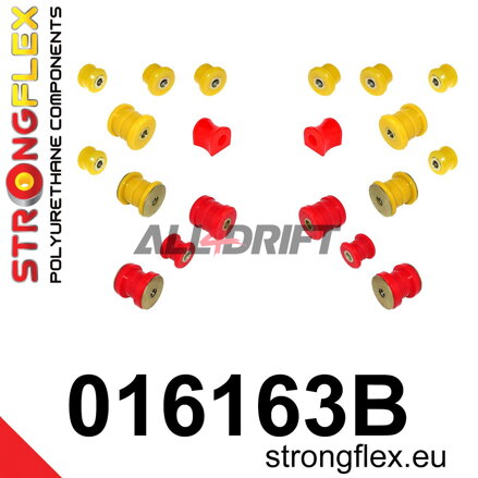 016163B: Rear suspension bush kit