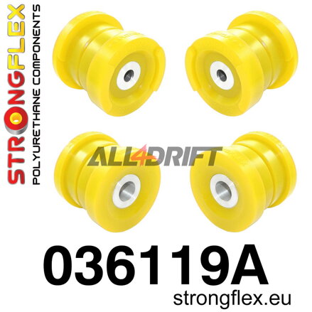 036119A Sada silentbloků uložení zadní nápravy SPORT - BMW E46 (97-06) rwd