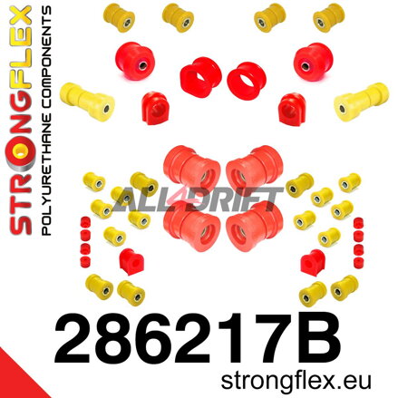 286217B: Full suspension bush kit R33 R34 RWD - Nissan R33 (93-98) RWD