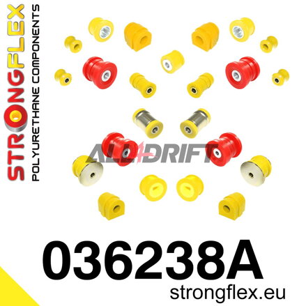 036238A: Full suspension bush kit SPORT