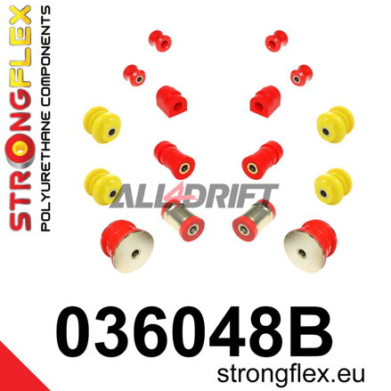 036048B: Rear suspension bush kit